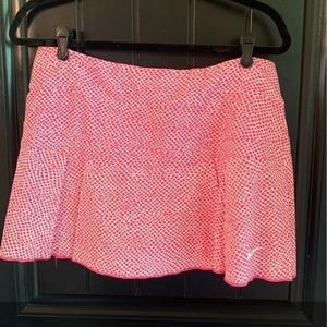 Nike Hot Pink and White Tennis Skirts